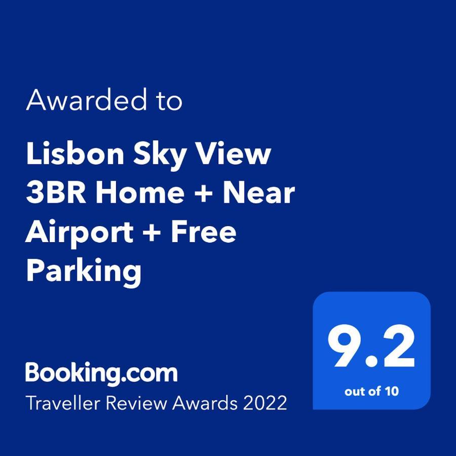 Lisbon Sky View 3Br Home + Near Airport + Free Parking Exterior foto